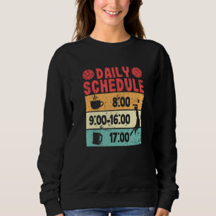 Sweatshirt Équipe cycliste Daily Schedule Beach Volleyball