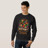 Sweatshirt Équipe cycliste Dietary Aide (Devant entier)