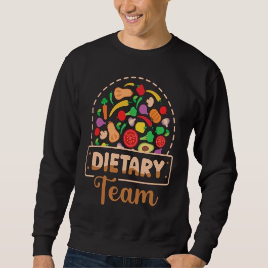 Sweatshirt Équipe cycliste Dietary Aide (Devant)