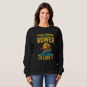 Sweatshirt Équipe cycliste Rower (Devant entier)