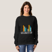 Sweatshirt Équipe d'analystes de données (Devant entier)