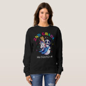 Sweatshirt Équipe de 2e année Licorne Panda Chat Requin Retou (Devant entier)