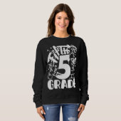 Sweatshirt Équipe de 5e année Enseignant de 5e année Jeunes f (Devant entier)