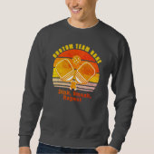 Sweatshirt Équipe de basket-ball Vintage (Devant)