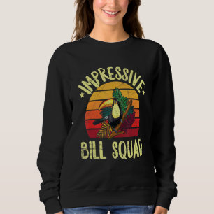 Sweatshirt Équipe de bec impressionnante pour un toucan