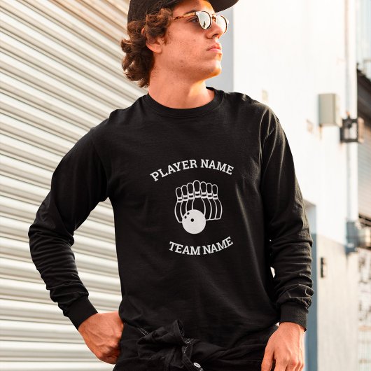 Sweatshirt Équipe de bowling personnalisable