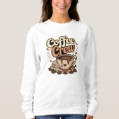 Sweatshirt Équipe de café (Devant)