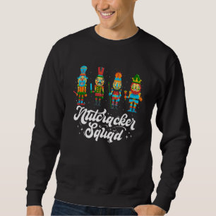 Sweatshirt Équipe de Casse-Noisette Ballet Danse Famille Noël