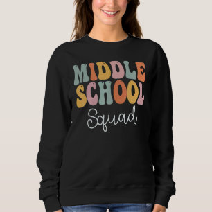 Sweatshirt Équipe de collège Rétro Groovy Vintage Premier Jou