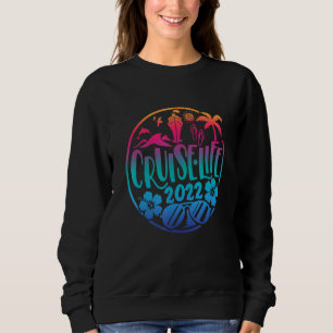 Sweatshirt Équipe de croisière 2022 Famille de croisière Voya