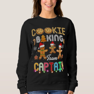 Sweatshirt Équipe de cuisson de biscuits Capitaine boulangeri