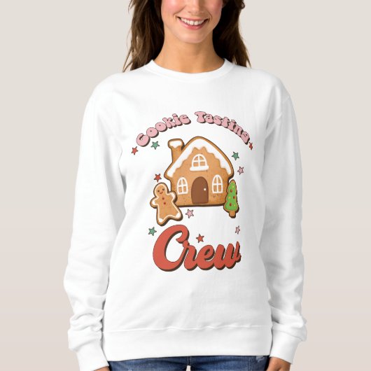 Sweatshirt Équipe de dégustation de biscuits (Devant)