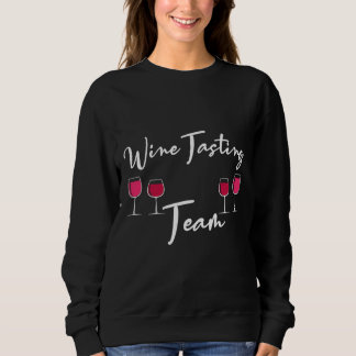 Sweatshirt Équipe de dégustation de vin