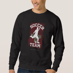 Sweatshirt Équipe de football à drapeau de Suisse de football