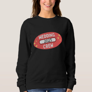 Sweatshirt Équipe de mariage 2025, Fêtes des garçons d'honneu