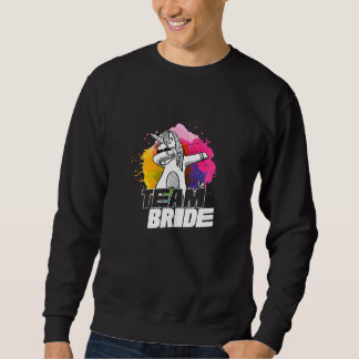 Sweatshirt Équipe de mariée féminine  Femme Enterrement de vi