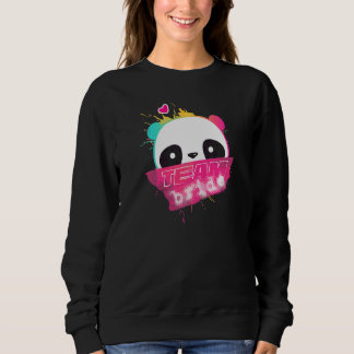 Sweatshirt Équipe de mariée féminine Femmes Enterrement de v