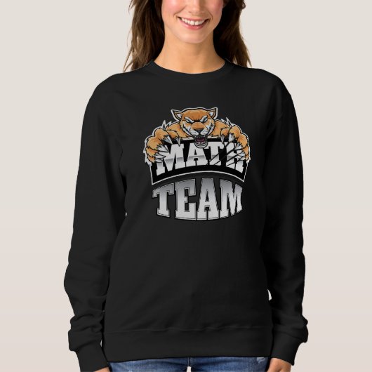Sweatshirt Équipe de mathématiques Enseignants Étudiants Jagu (Devant)