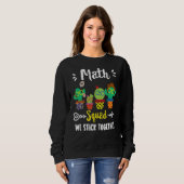 Sweatshirt Équipe de mathématiques Équipe de mathématiques Éq (Devant entier)