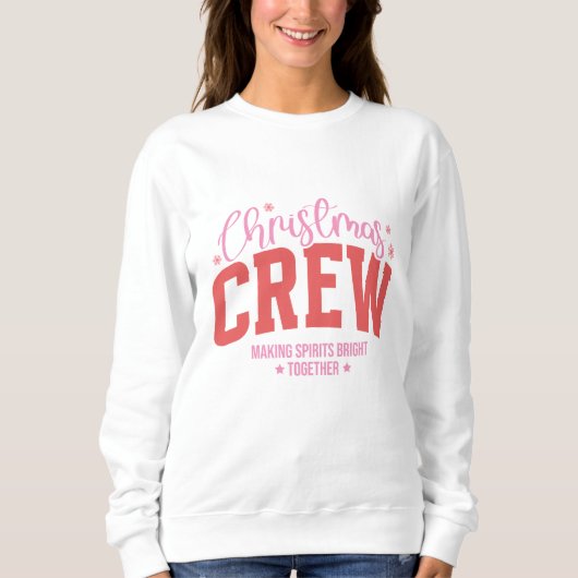 Sweatshirt Équipe de Noël – Éclairer les esprits (Devant)