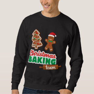 Sweatshirt Équipe de pâtisserie de Noël Merry Funny Xmas Cook