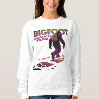 Sweatshirt Équipe de recherche Bigfoot Sasquatch 