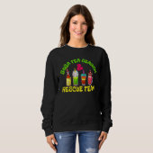 Sweatshirt Équipe De Recherche De Thé Boba Pour Boba Tea Tea (Devant entier)