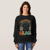 Sweatshirt Équipe de rêve de 2e année Enseignants de 4e année (Devant entier)