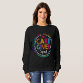Sweatshirt Équipe de soignants fière Semaine d'appréciation d (Devant entier)