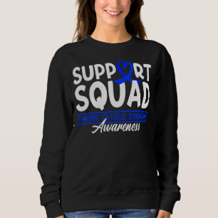 Sweatshirt Équipe De Soutien I Me Cfs Syndrome De Fatigue Chr