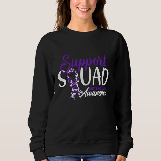 Sweatshirt Équipe De Soutien I Sle Systémique Lupus Erythemat (Devant)