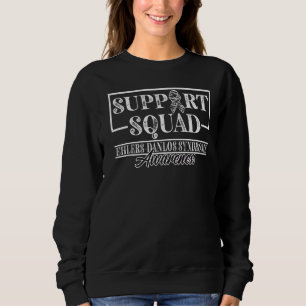 Sweatshirt Équipe de soutien I Zebra Ribbon I Ehlers Danlos S
