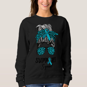 Sweatshirt Équipe de soutien Messy Bun Warrior World Sclerode