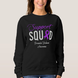 Sweatshirt Équipe de soutien violence domestique pour hommes 