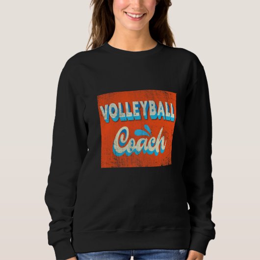 Sweatshirt Équipe de volley-ball (Devant)