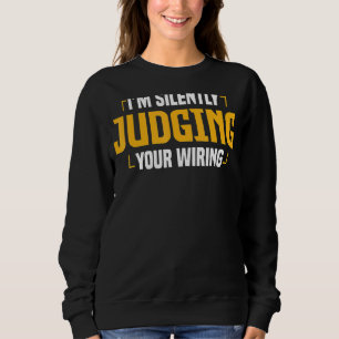 Sweatshirt Équipe d'électriciens Hommes Femmes Techniciens él