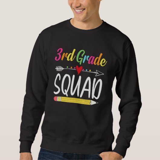 Sweatshirt Équipe d'élèves de troisième année 3e équipe d'élè (Devant)