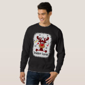 Sweatshirt Équipe d'enseignants décolorés Renne Enseignant No (Devant entier)
