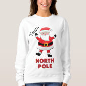 Sweatshirt Équipe d'enseignants Père Noël Noël (Devant)