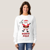 Sweatshirt Équipe d'enseignants Père Noël Noël (Devant entier)