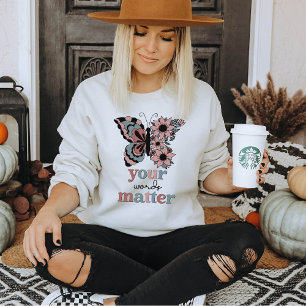 Sweatshirt Équipe d'enseignement Boho Motivational Custom Ens