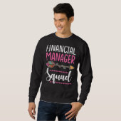 Sweatshirt Équipe des femmes de l'équipe de gestion financièr (Devant entier)