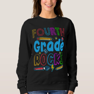 Sweatshirt Équipe des Rocks de 4e année Mens Enseignant de 4e