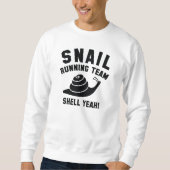 Sweatshirt Équipe d'exécution des escargots (Devant)