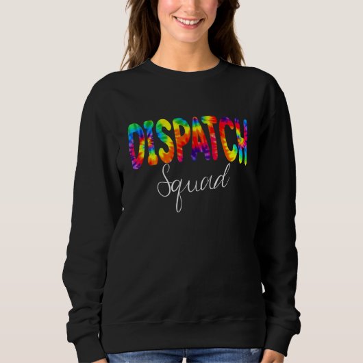 Sweatshirt Équipe d'expédition Tie Dye Appréciation de la ren (Devant)