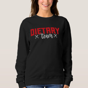 Sweatshirt Équipe diététique Diététique Nutrition Santé —