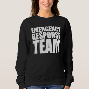 Sweatshirt Équipe D'Intervention D'Urgence Graphique Pour Hom