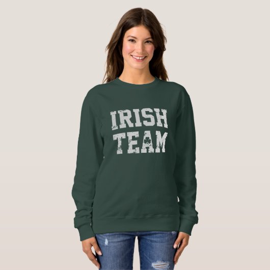 Sweatshirt Équipe d'Irlande (Devant entier)