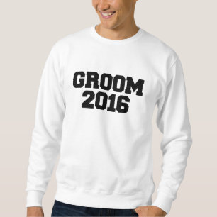 Sweatshirt équipe Groom 2016 mariage