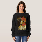 Sweatshirt Équipe Jésus Christ Bible Croix chrétienne Télépho (Devant entier)